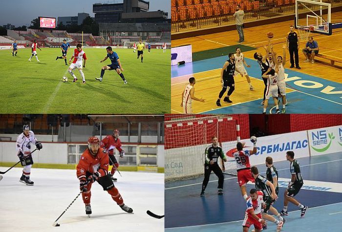 Premijere hokejaša i košarkaša Vojvodine, rukometaši startuju na evropskoj sceni, fudbaleri u dobrom ritmu