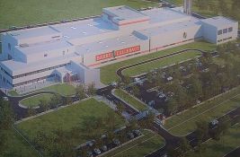 FOTO: Uređuje se okolina nove fabrike čokolade u Novom Sadu