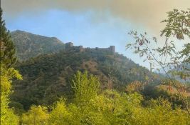 Udruženje: Požar na oko kilometar od srednjovekovne tvrđave Maglič 