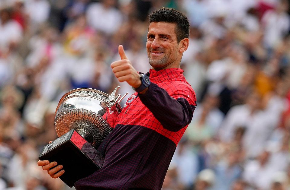Novak Đoković nakon osvajanja Rolan Garosa ponovo na čelu ATP liste
