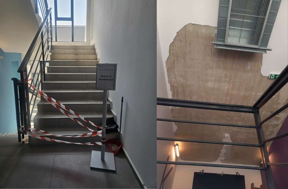 FOTO: Oštećenja u zgradi RTV na Mišeluku - koštala je 3,2 milijarde FOTO: Oštećenja u zgradi RTV na Mišeluku - koštala je 3,2 milijarde