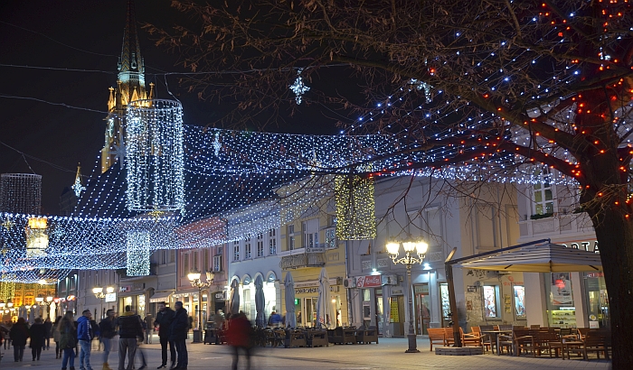 Uskoro još novogodišnje rasvete na novosadskim ulicama