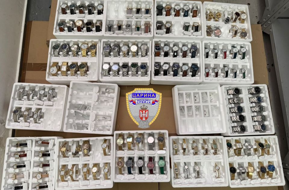 Na Horgošu zaplenjeno 140 satova