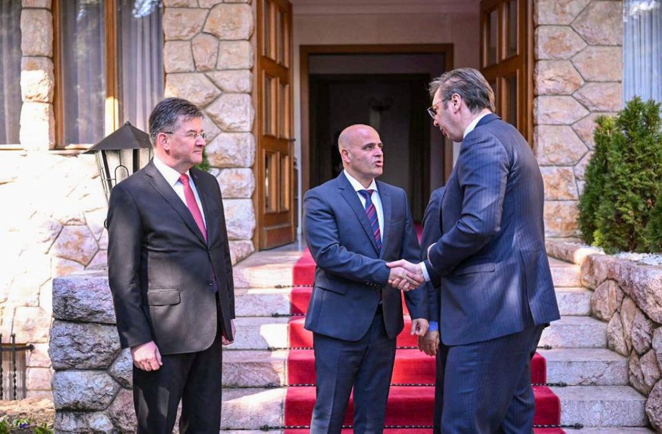 Vučić i Kurti u Ohridu u bivšoj Titovoj rezidenciji, počeo sastanak pod okriljem EU