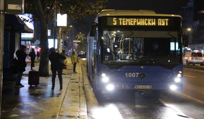 GSP ukinuo polaske autobusa na gradskim i prigradskim linijama nakon 23 časa