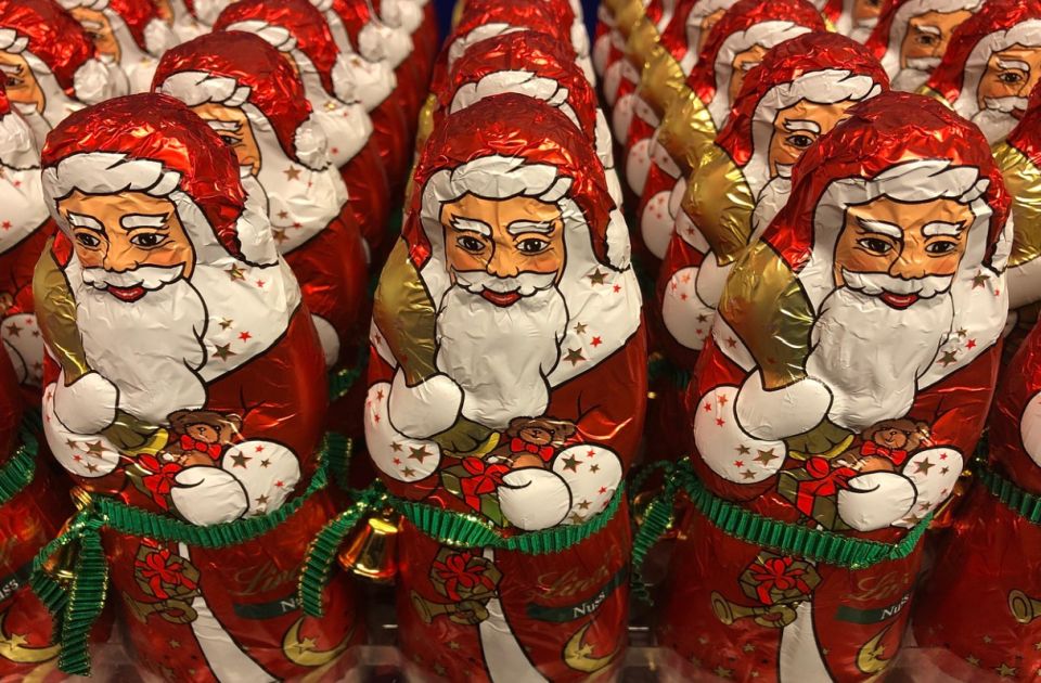 Čokoladni Deda Mraz ove godine skuplji i do 25 odsto 