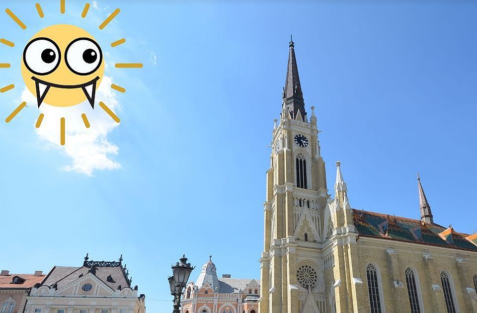 Nedelja pred Novosađanima uz dosta "zubatog" sunca