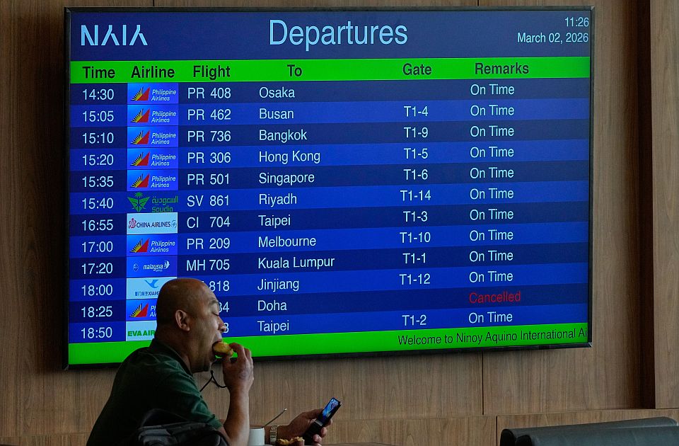 Avio karte za letove između Azije i Evrope naglo poskupele nakon napada na Iran