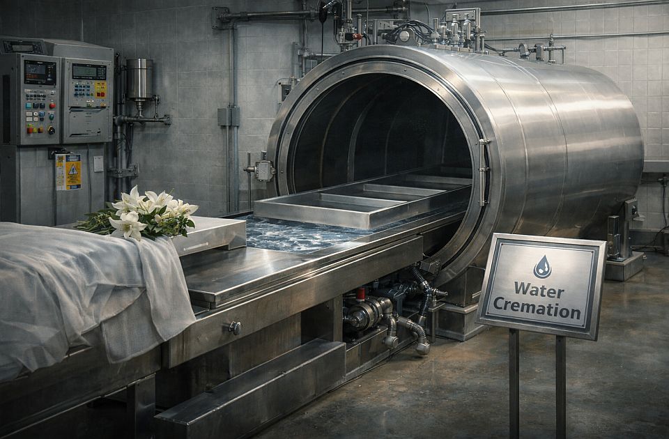 Škotska legalizovala kremaciju vodom