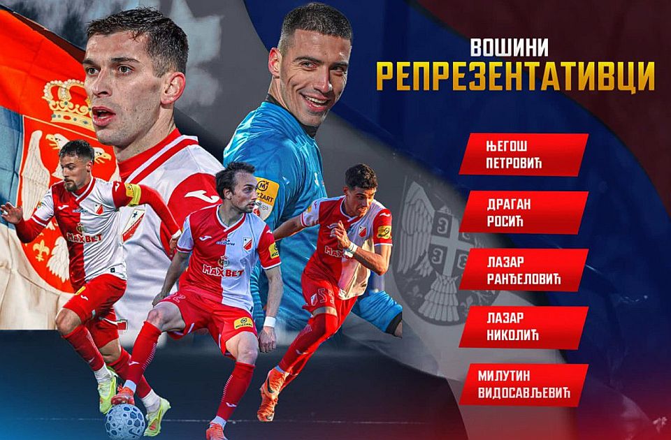 Na radaru Veljka Paunovića najviše igrača Vojvodine: Petorica dobila poziv za selektivnu utakmicu