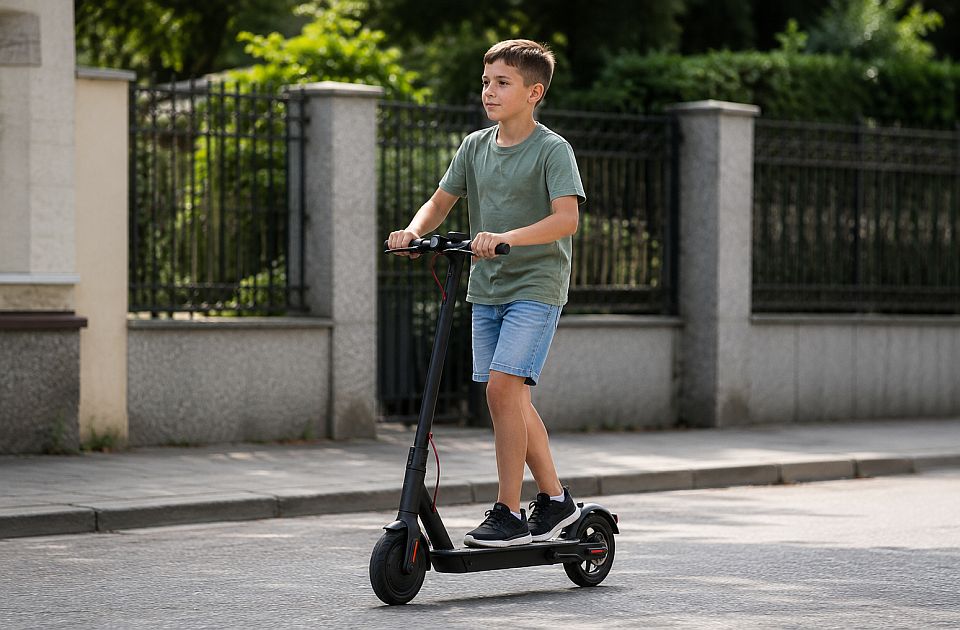 Električni trotineti su zabranjeni za decu mlađu od 14 godina: 