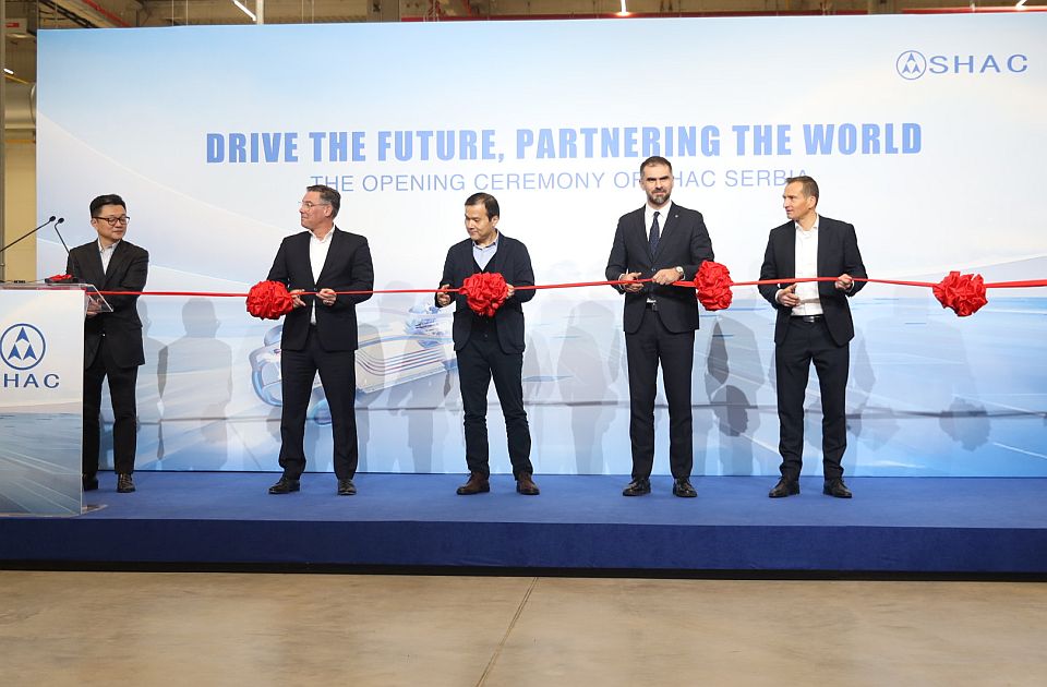 Svečano otvorena hala buduće fabrike kompanije SHAC u Kaću