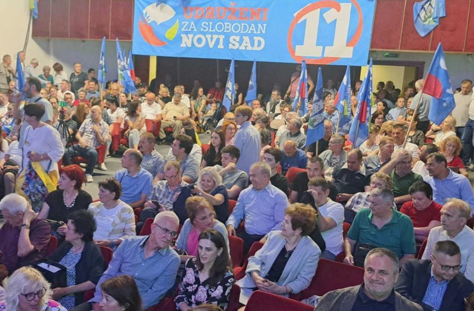 VIDEO "Udruženi za slobodan Novi Sad": Oslobodićemo grad posle 12 godina vladavine SNS