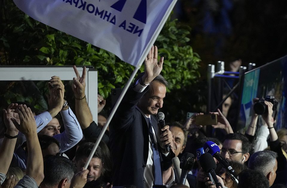 Pobeda vladajuće Nove demokratije na izborima u Grčkoj