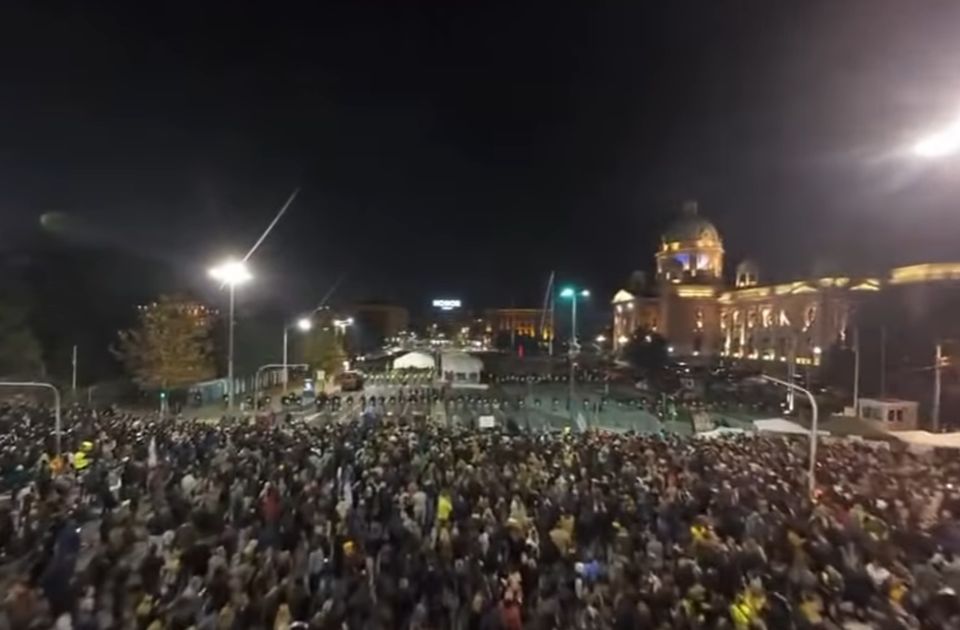 FOTO, VIDEO: Kako izgleda skup u Beogradu iz vazduha