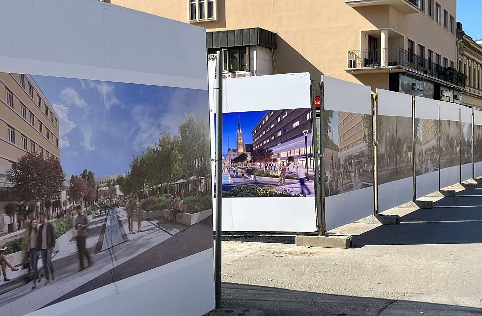 FOTO Počinje parterno uređenje Modene: Rok za završetak radova 10 meseci