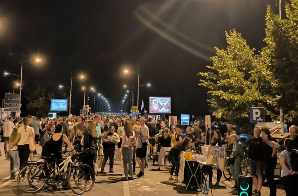 FOTO: Blokiran Varadinski most