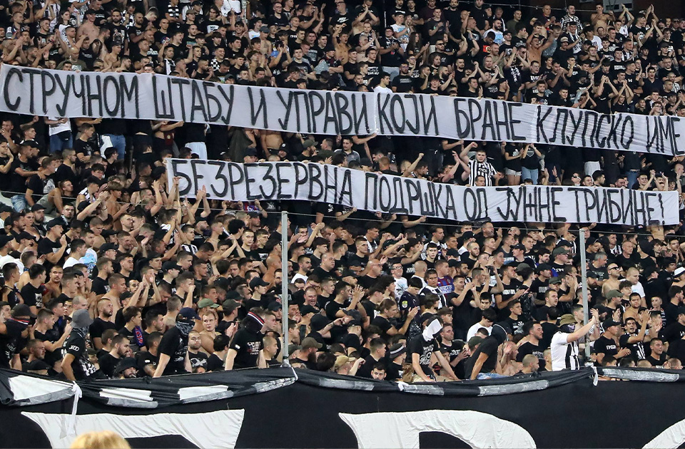 FK Partizan pozvao navijače na sportsko navijanje u derbiju kako bi izbegao nove kazne