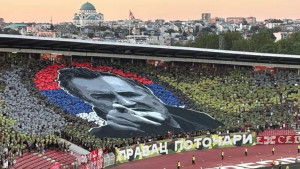 Zavet ćutanja o minutu ćutanja Ratku Mladiću na fudbalskom 'večitom derbiju' u Beogradu
