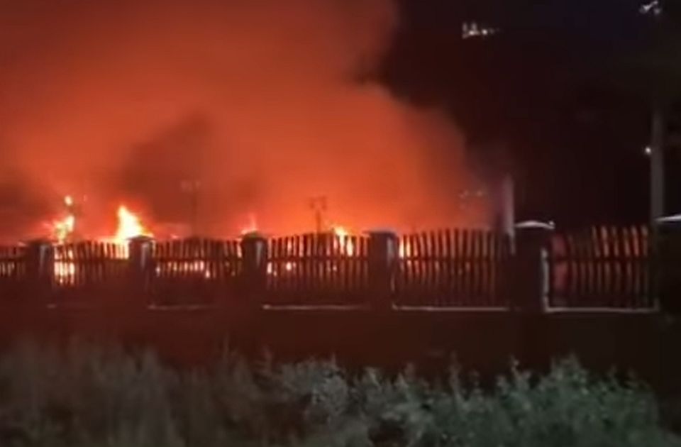 VIDEO: Lokalizovan veliki požar u Vršcu, u toku dogašavanje