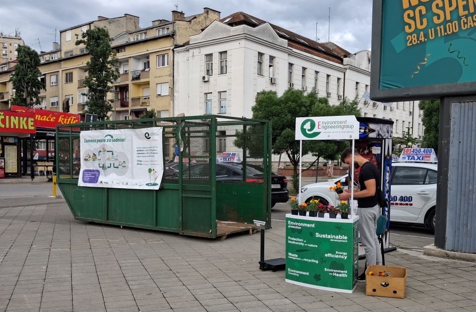"Inženjeri zaštite životne sredine" i ove jeseni organizuju akcije zamene starog papira za sadnice