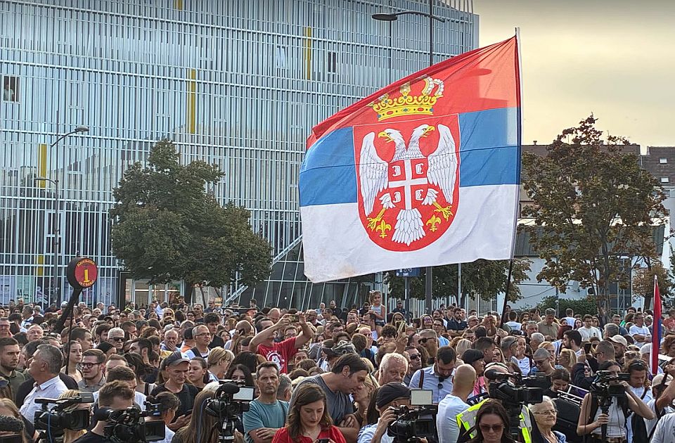 UŽIVO VIDEO Skup Studentskog pokreta u Novom Sadu: "Pobeda studenata značiće pobedu Srbije"