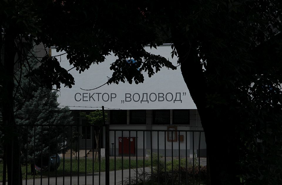 Deo Novog Sada bez vode