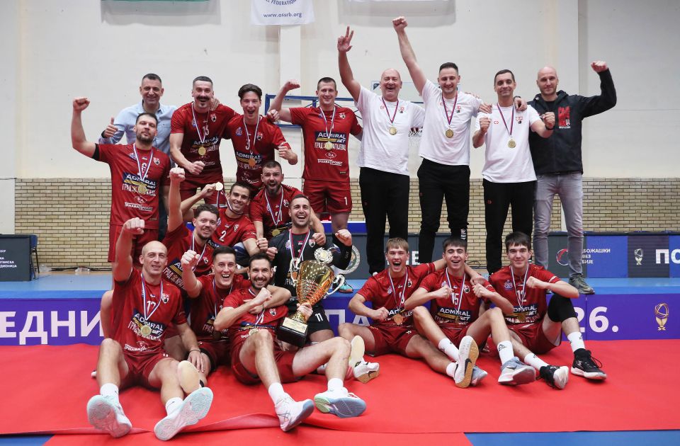 Odbojkaši Radničkog iz Kragujevca osvojili Superkup Srbije