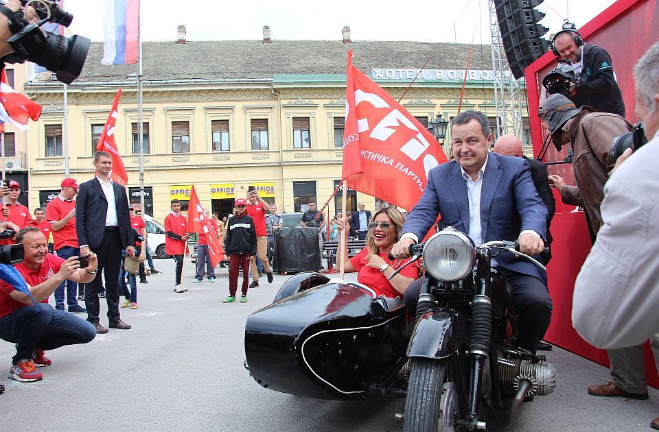 "Ivica Dačić - faktor stabilnosti": SPS predao izbornu listu