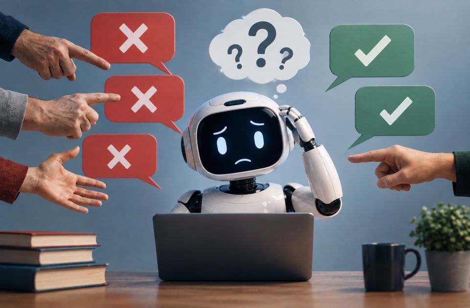 Studija otkrila: AI odustaje od tačnih odgovora kada se suoči sa stalnim greškama