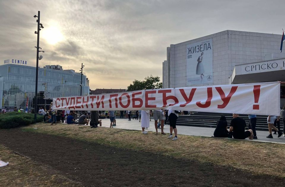 "Pobeda 3ove": Završni predizborni skup Studentske liste 22. oktobra u Beogradu