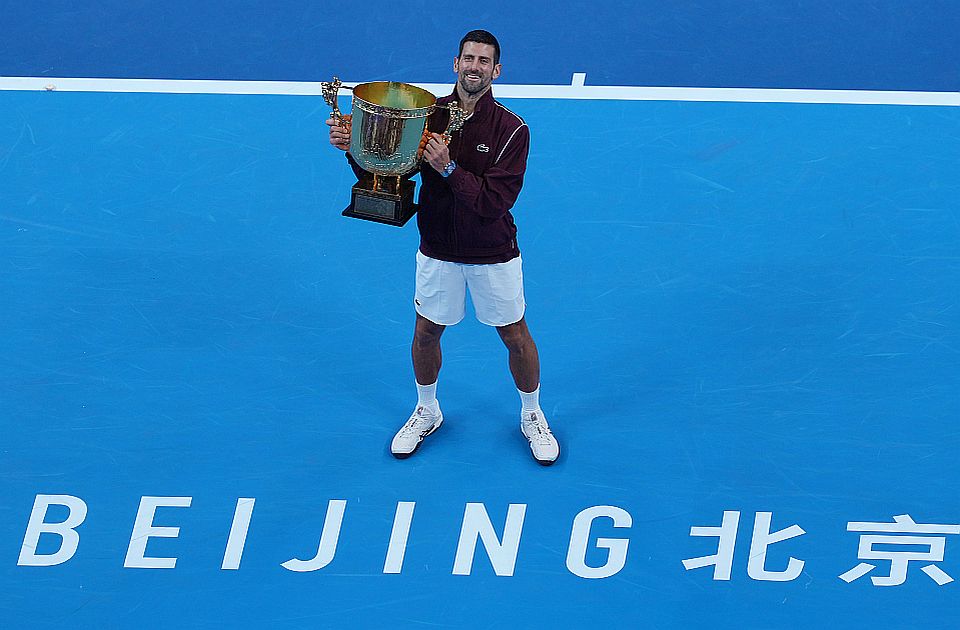 Đoković posle titule u Pekingu: Mogu da pobedim i najbolje