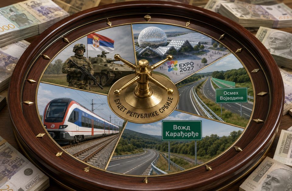 Ekspo, vojska, Osmeh Vojvodine, pruga: Nekome rebalansom republičkog budžeta više novca, nekom manje