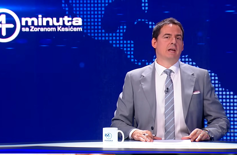 Emisija "24 minuta sa Zoranom Kesićem" neće se emitovati u jesenjoj sezoni na Novoj S