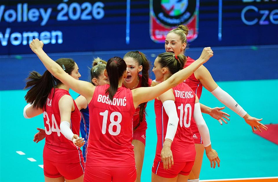 Odbojkašice Srbije u subotu protiv Turske za finale Evropskog prvenstva