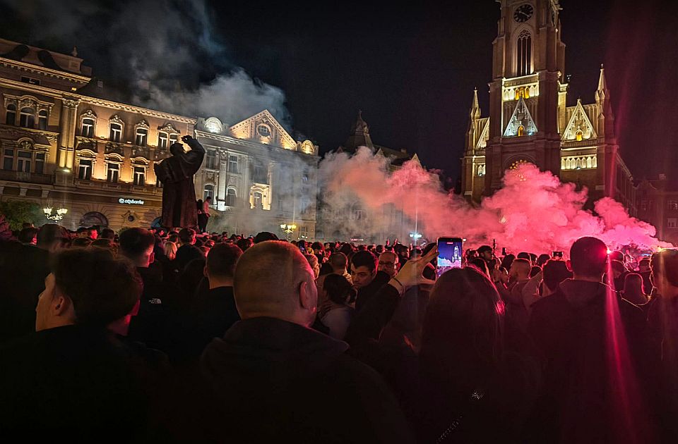 UŽIVO Izbori Novi Sad: Novosađani slave poraz Vučića