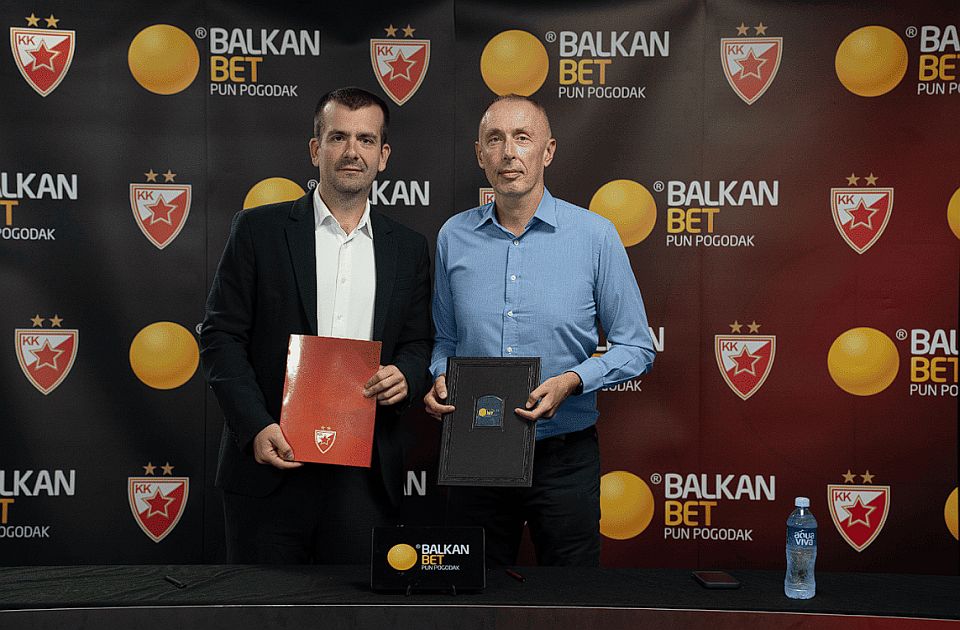 Kompanija Balkan Bet postala zlatni sponzor KK Crvena zvezda