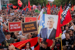 Priština: Marš podrške liderima OVK pred presudu u Hagu