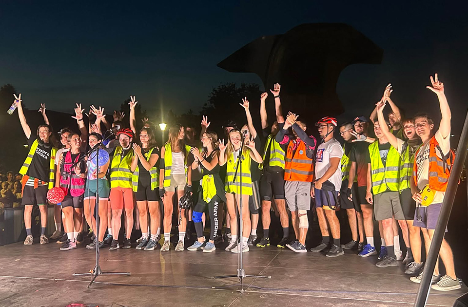 FOTO, VIDEO: Studenti biciklisti dočekani u Subotici