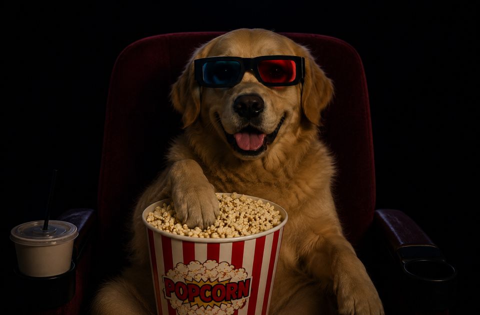 Bioskop pod letnjim nebom u utorak u Kineskoj četvrti: Povedite i psa