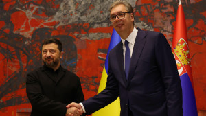 Emisija na ruskoj televiziji posvećena poseti Zelenskog Srbiji