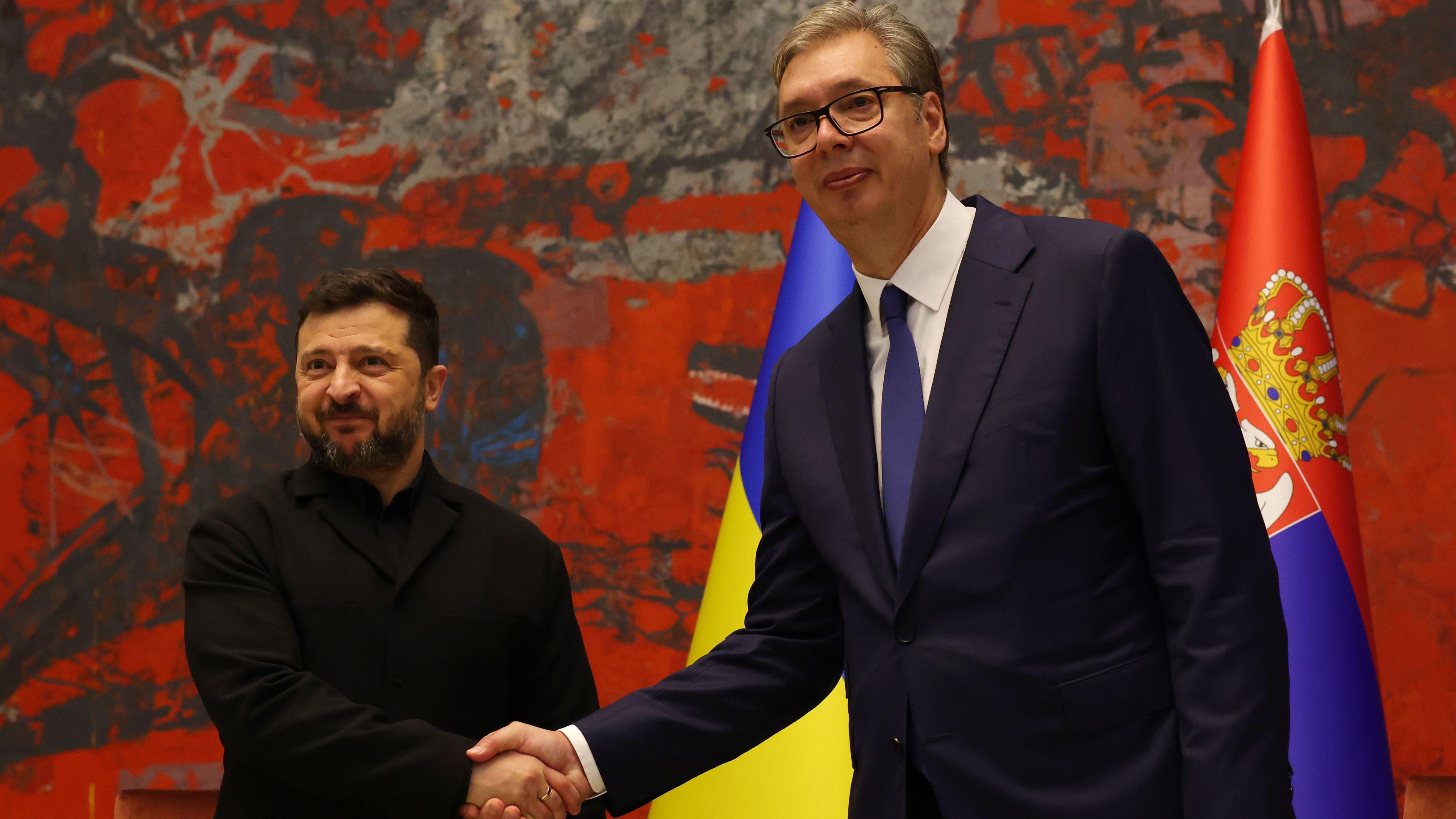 Emisija na ruskoj televiziji posvećena poseti Zelenskog Srbiji