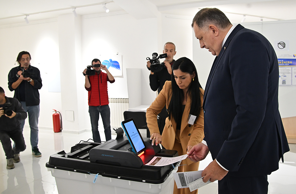 Savo Minić i Željka Cvijanović u vođstvu za predsednika RS i srpskog člana Predsedništva BiH
