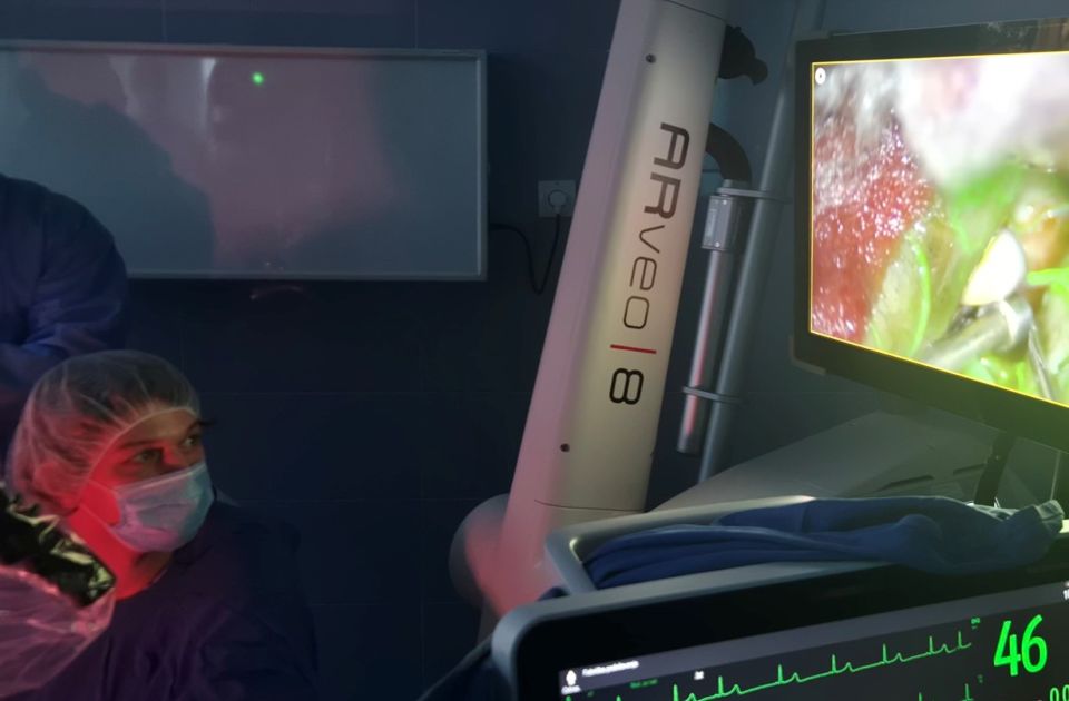 Prva operacija aneurizme uz primenu ICG videoangiografije izvedena u Kliničkom centru Vojvodine